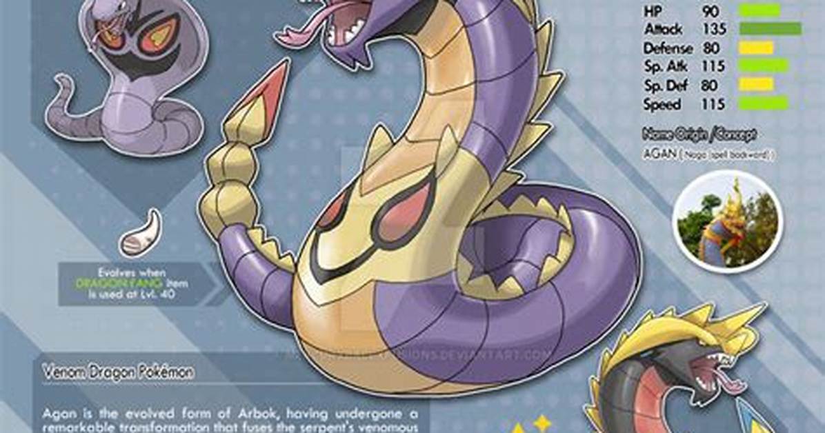 Arbok Evolution