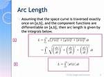 Arc Length with Vector-Valued Functions