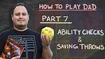 Are Ability Checks Saving Throws?