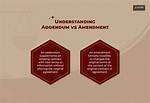Are Addendum and Amendment the Same?