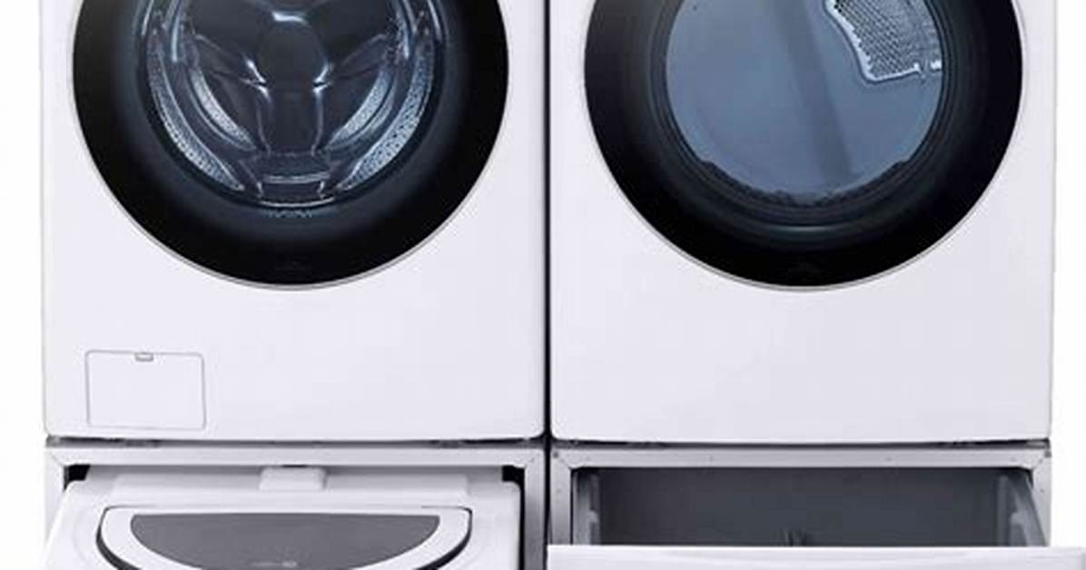 Are All Front Load Washers Stackable