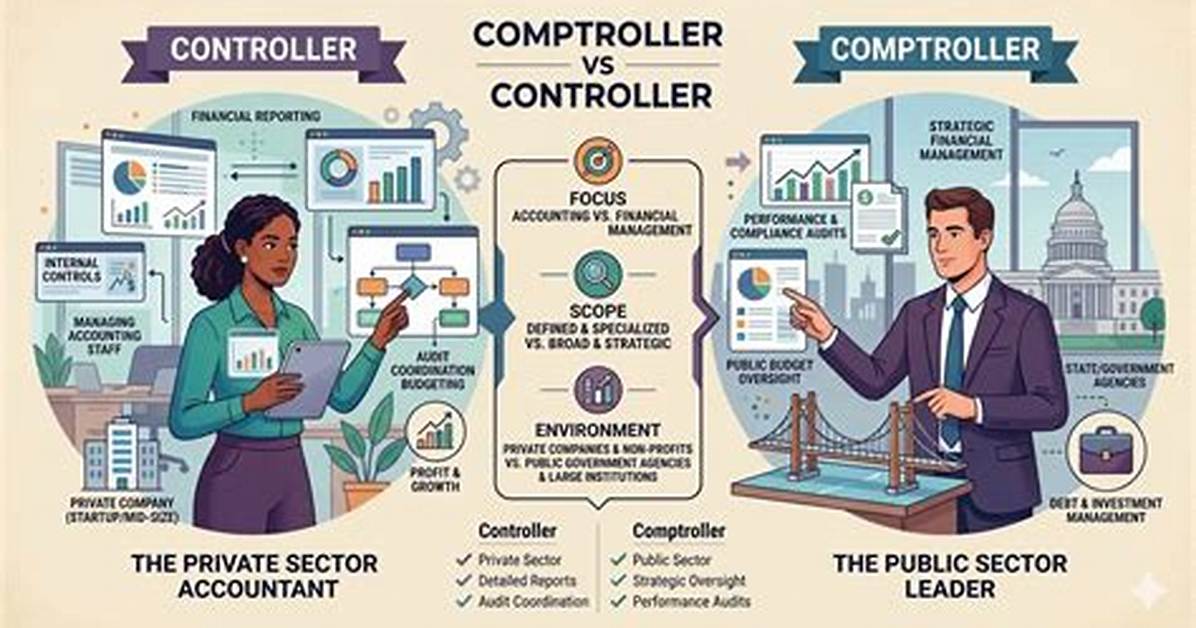 Are Comptroller and Controller the Same?