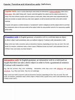 Are Copular Verbs Transitive?
