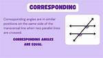 Are Corresponding Angles Equal?