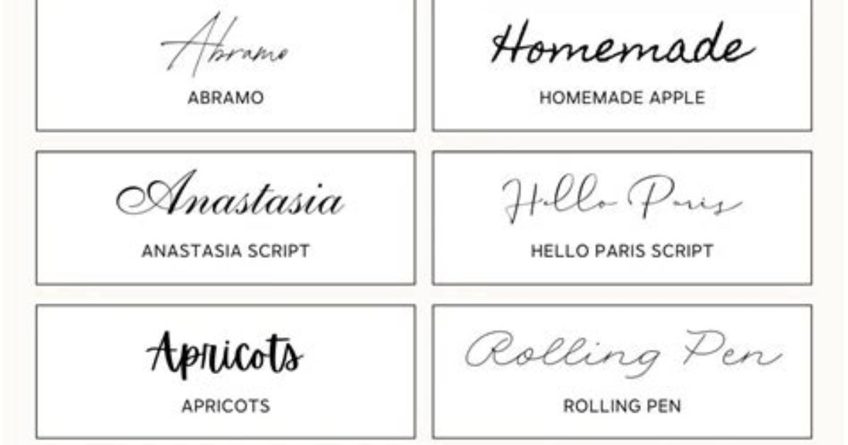 Are Cursive Fonts Good?