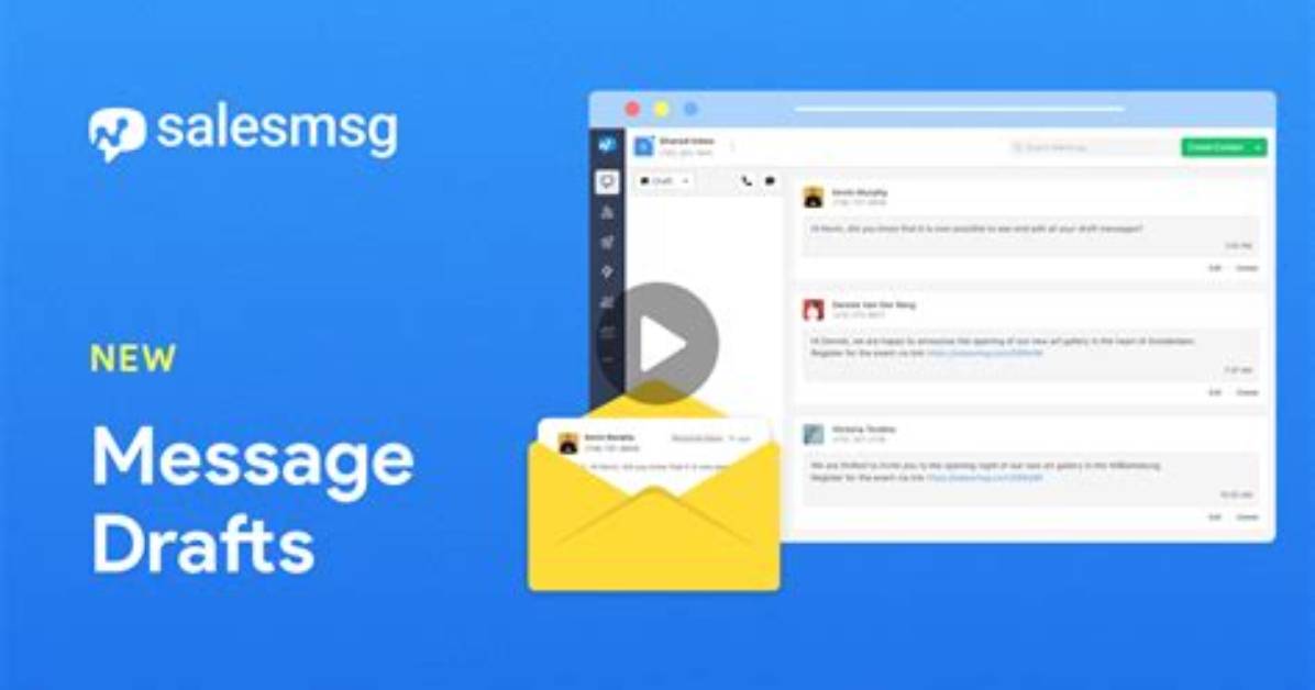 Are Draft Messages Sent?