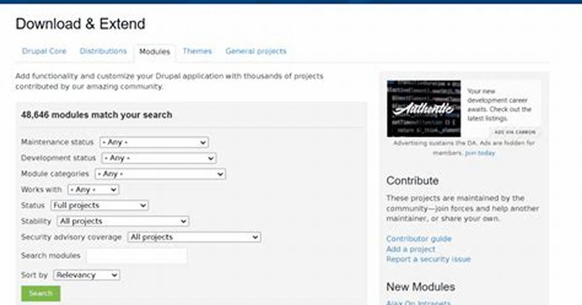 Are Drupal Modules Free?