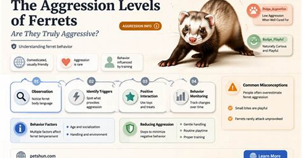 Are Ferrets Aggressive?