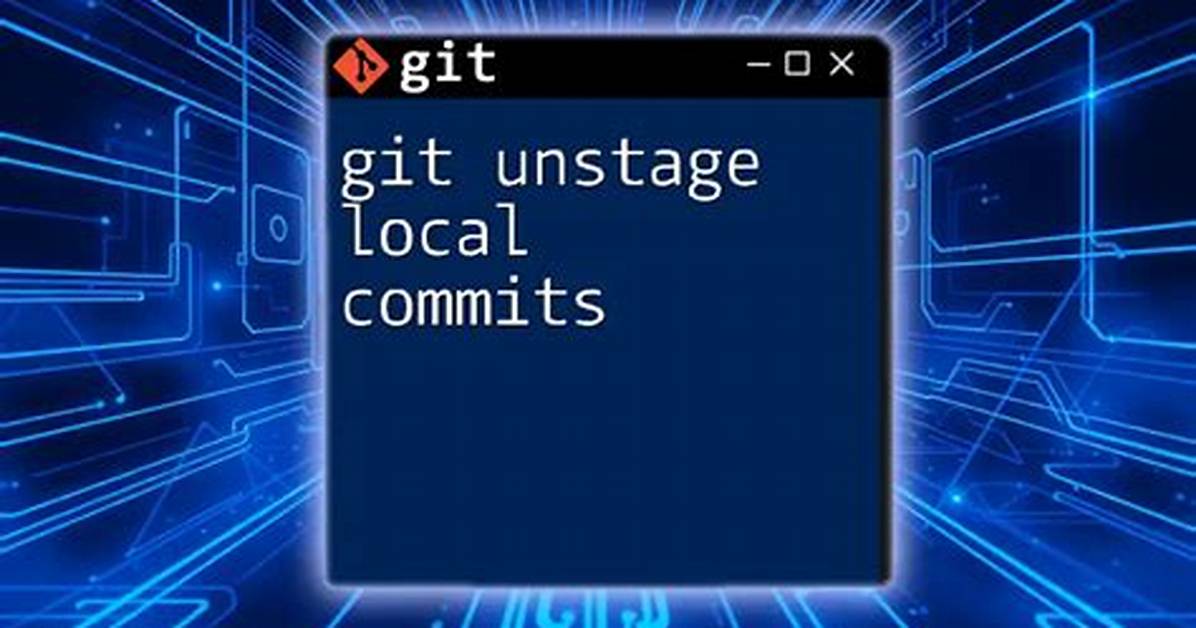 Are Git Commits Local?