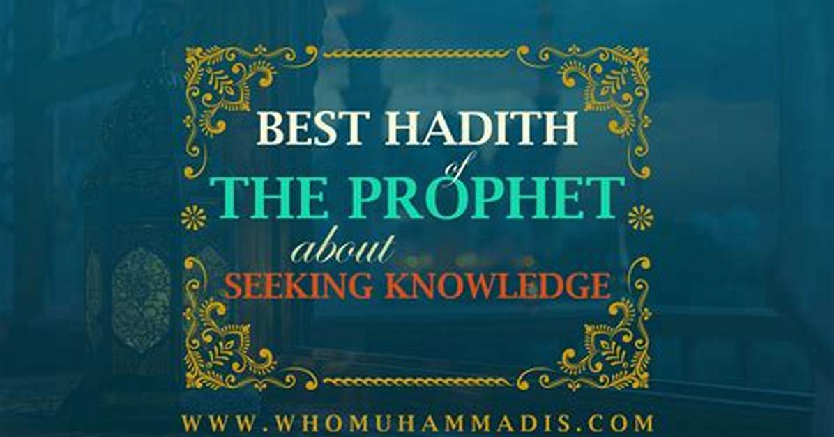 Are Hadiths from Allah?