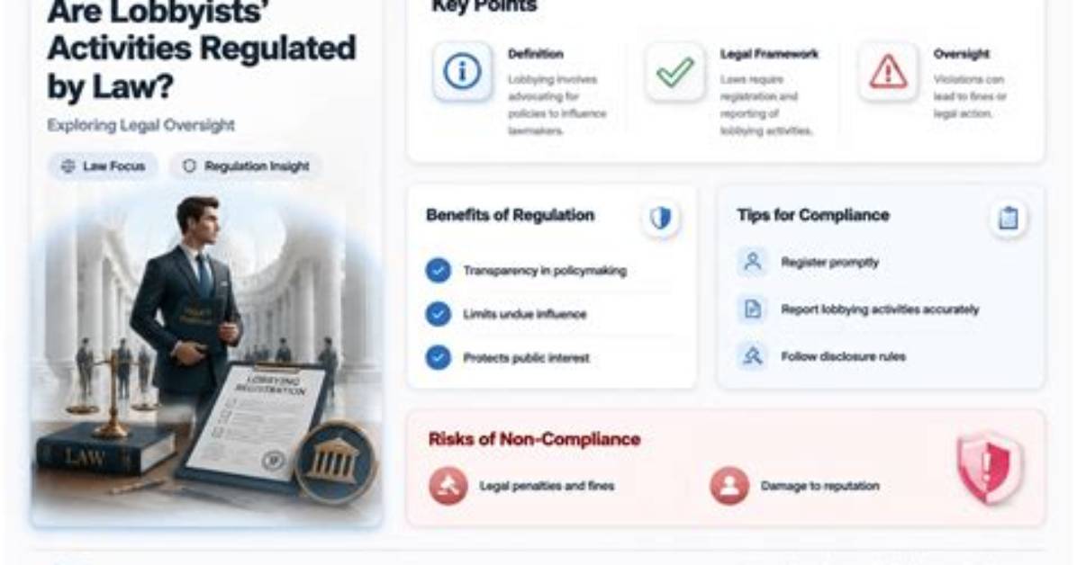 Are Lobbyists Regulated?