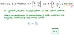 Are Matrix Multiplication Commutative?