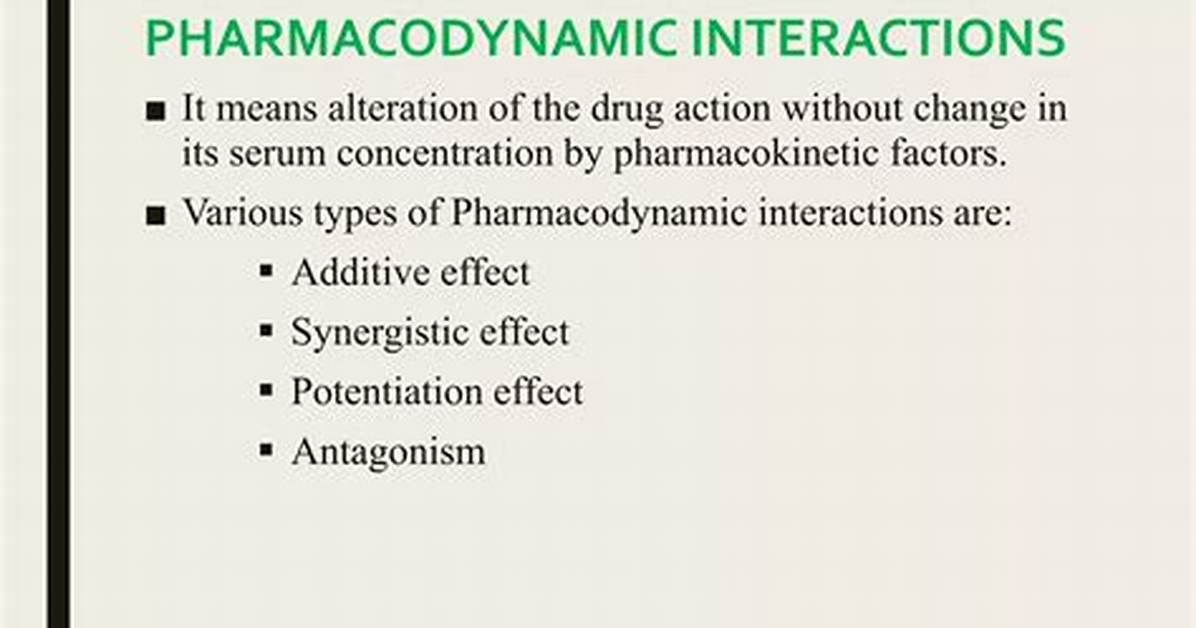 Are Pharmacodynamic Interactions Predictable?