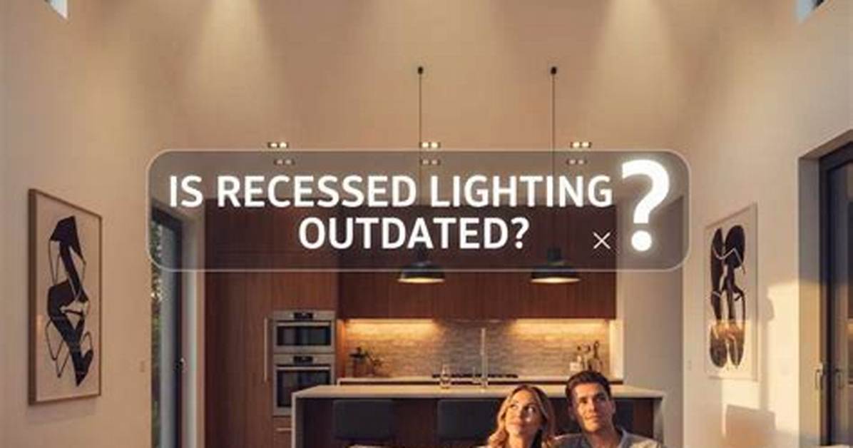 Are Recessed Lighting Outdated?