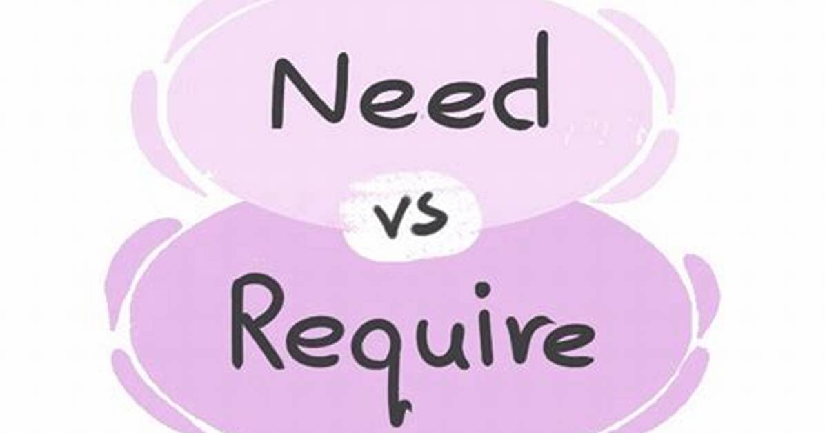 Are Requires or Require?