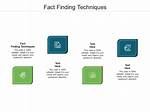 Are the Fact Finding Techniques?