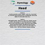 Are You Heed Meaning?