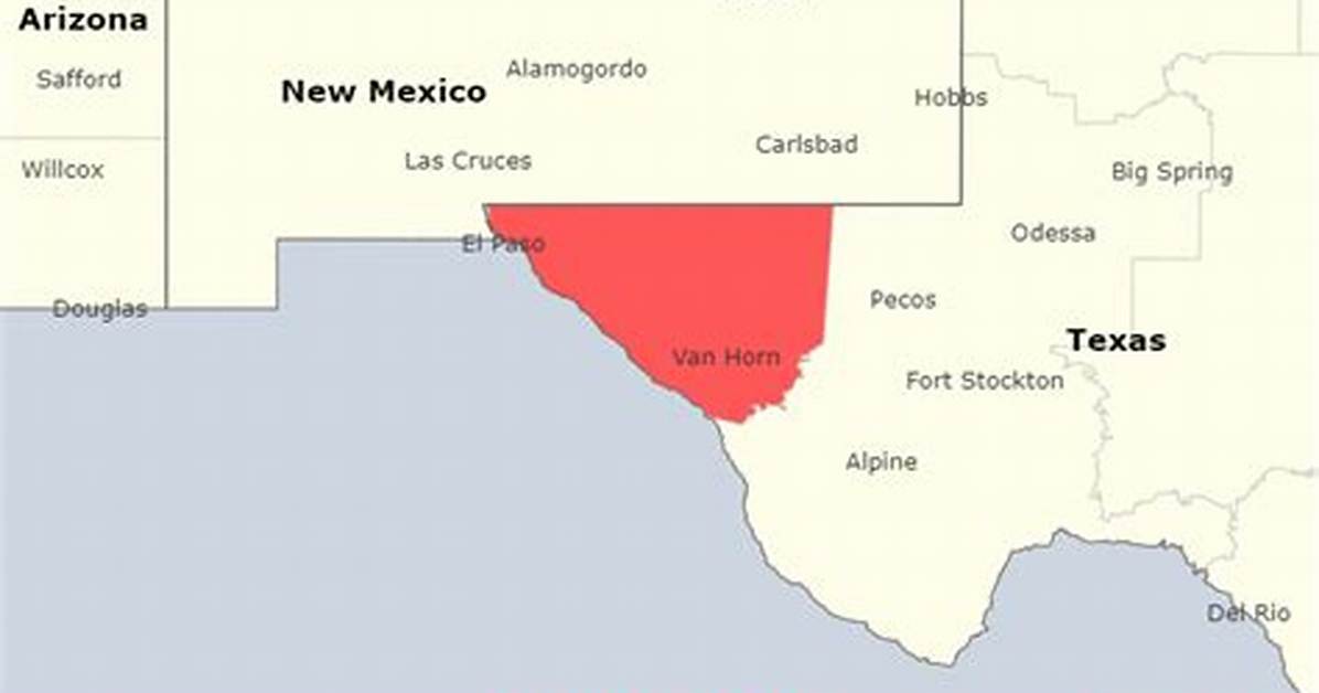 Area Code 915 Location
