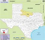 Area Code 940 Location