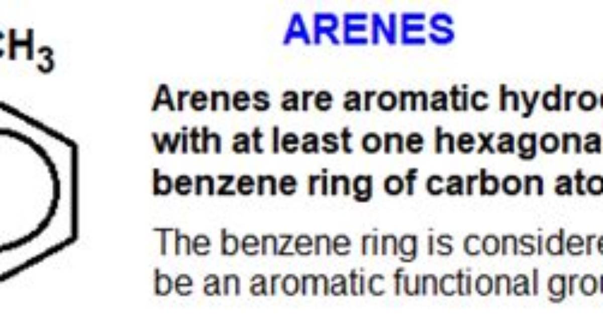 Arene Functional Group