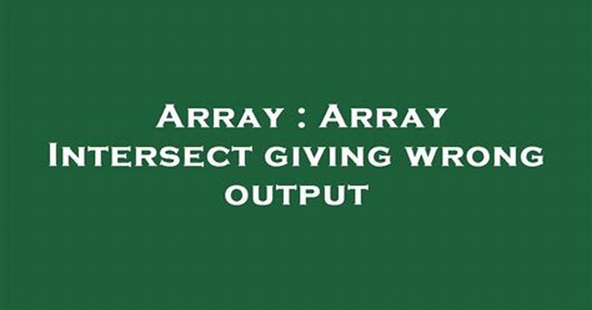 Array_Intersect Giving Performance Issue in Presto