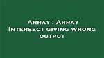 Array_Intersect Giving Performance Issue in Presto