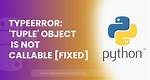 Array. Shape() Giving Error Tuple Not Callable