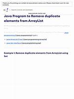 Arraylist Filter [Duplicate]