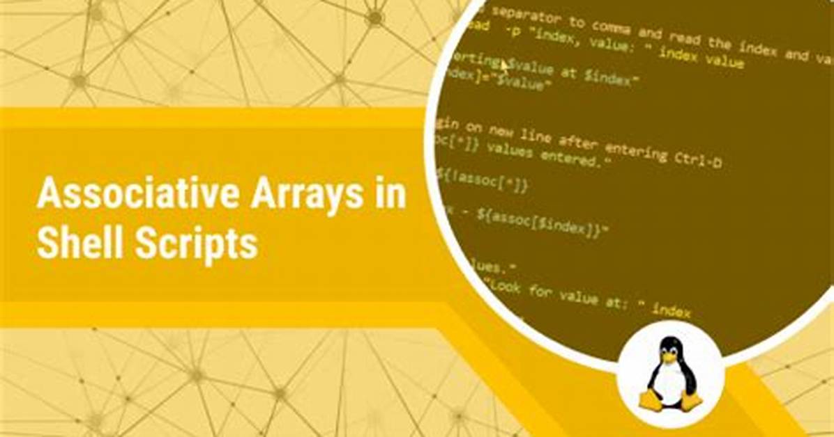 Associative Arrays in Shell Scripts