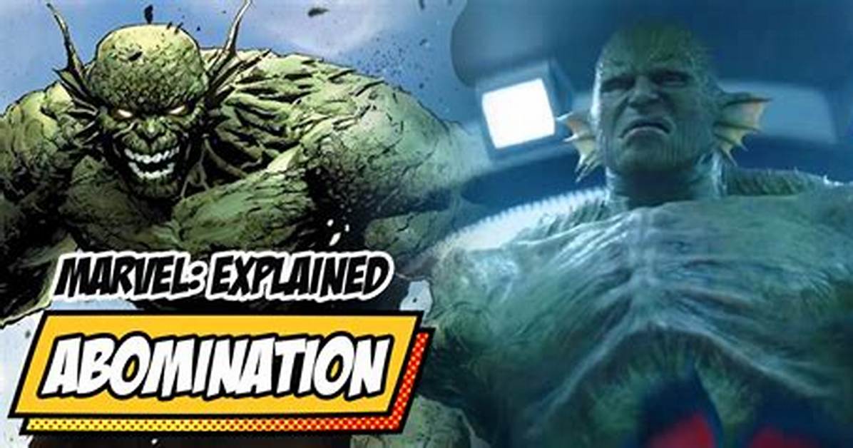 At Does Abomination Mean?