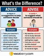 At Does Advice Mean?