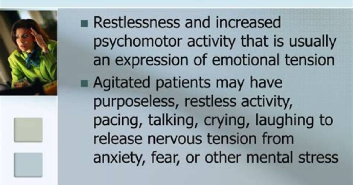 At Does Agitated Mean?