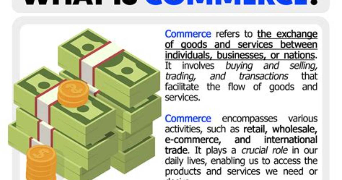At Does Commerce Mean?