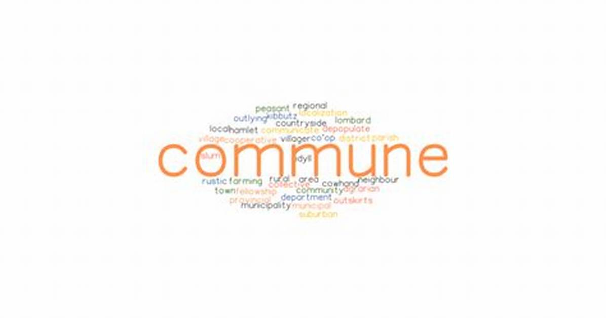 At Does Commune Mean?