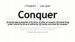 At Does Conquer Mean?