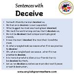 At Does Deceive Mean?