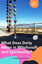At Does Deity Mean?