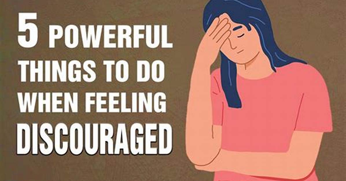 At Does Discourage Mean?