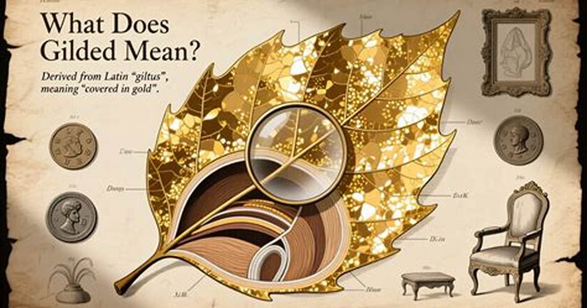 At Does Gilded Mean?