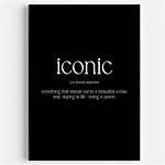 At Does Iconic Mean?