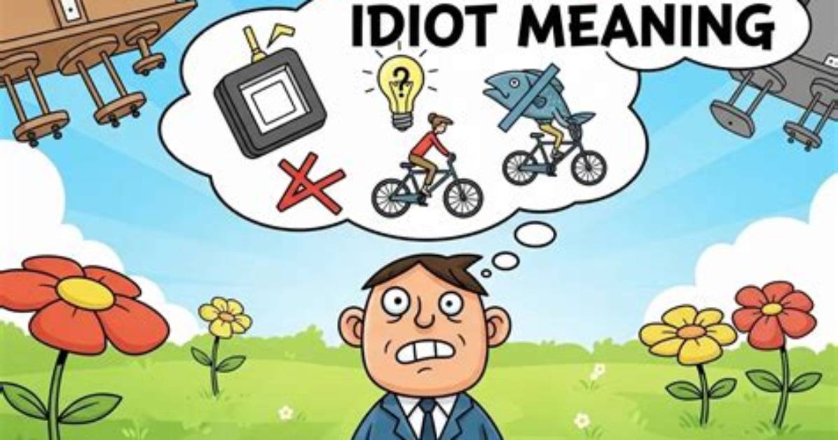At Does Idiot Mean?