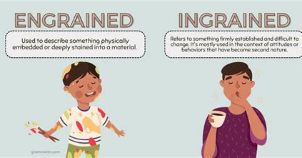 At Does Ingrained Mean?