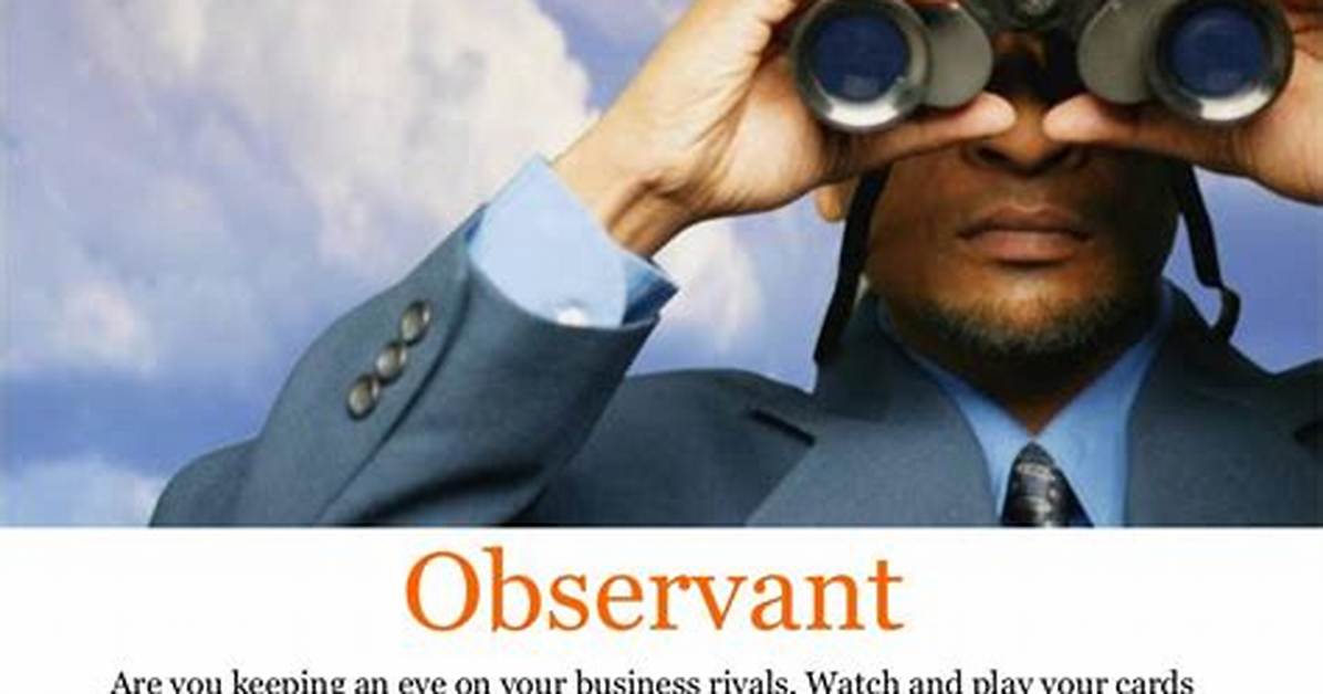 At Does Observant Mean?