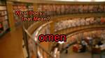 At Does Omen Mean?