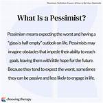 At Does Pessimistic Mean?