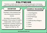 At Does Polytheistic Mean?