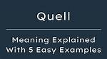 At Does Quell Mean?
