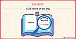 At Does Salient Mean?