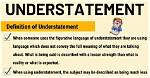 At Does Understatement Mean?