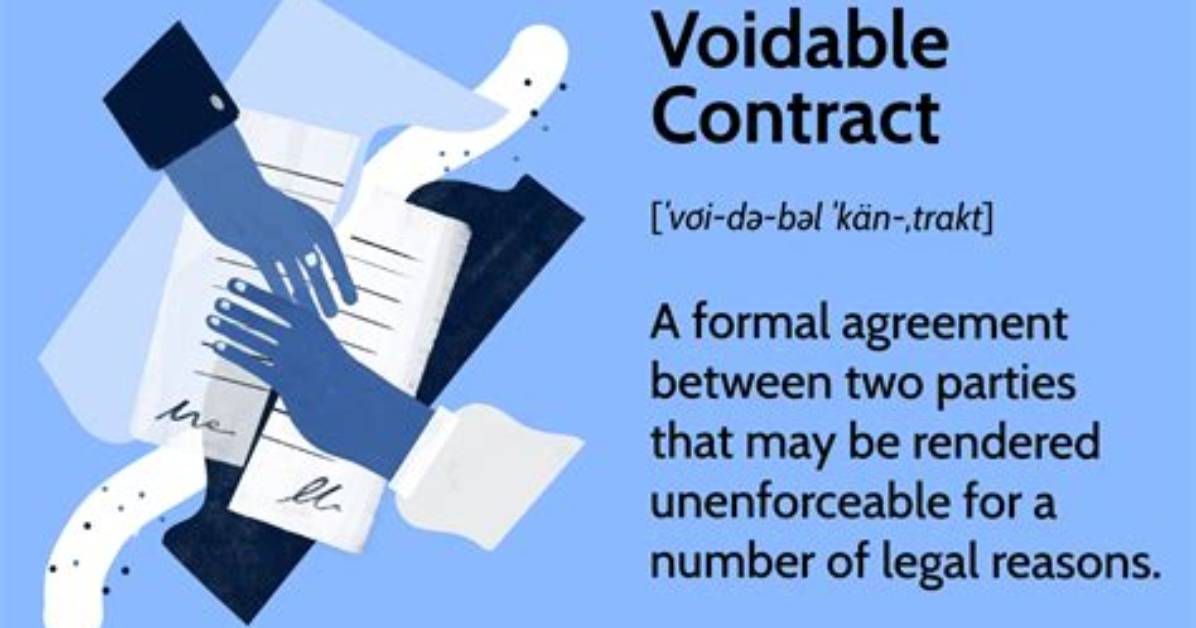 At Is Voidable Contract?